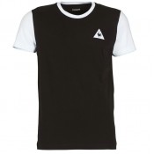 Le Coq Sportif Palavi T Noir - T-Shirts Manches Courtes Homme Boutique